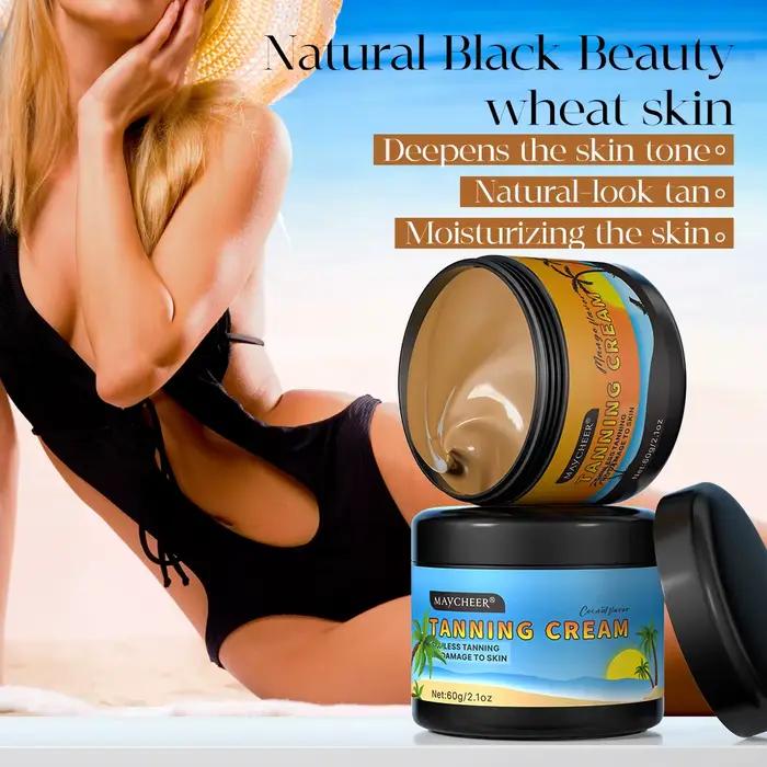 Crème bronzante naturelle