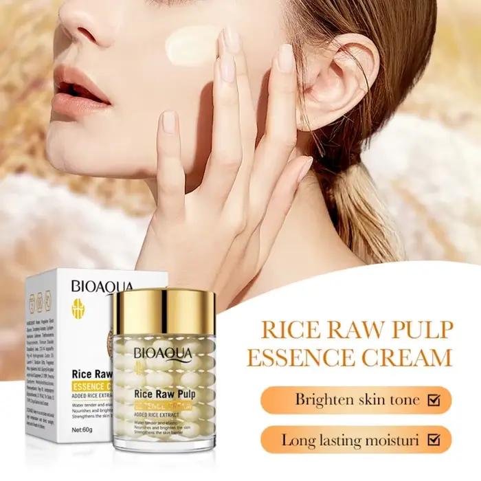 BIOAOUA – crème hydratante en profondeur à l'essence de riz