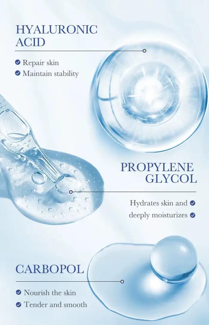 100ml SADOER acide hyaluronique sérum pour le visage raffermissant hydratant Essence soin de la peau