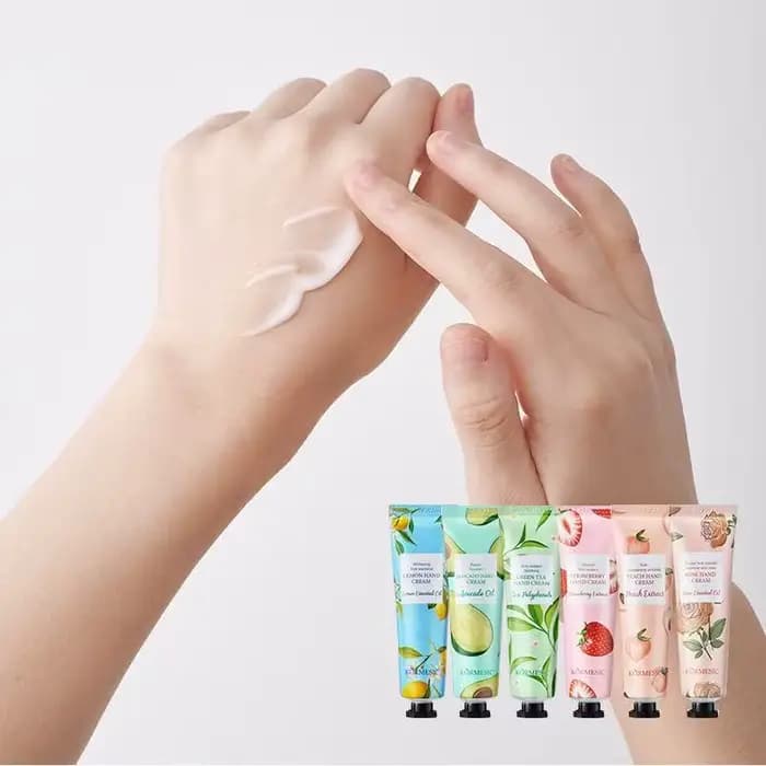24 pièces de crème pour les mains