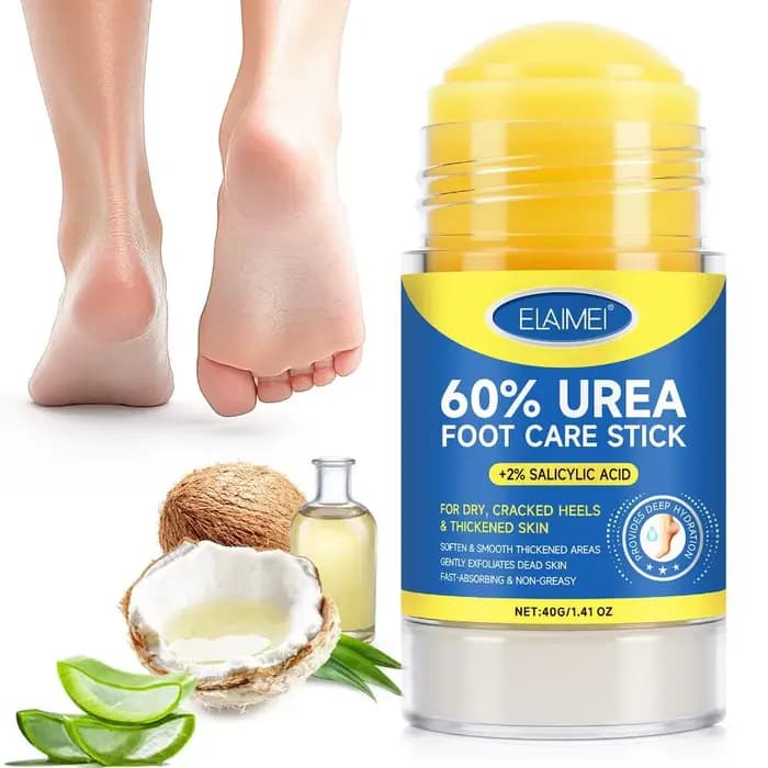 ELAIMEI 60% bâton de crème de soin des pieds à l'urée-réparation intensive du talon craquelé