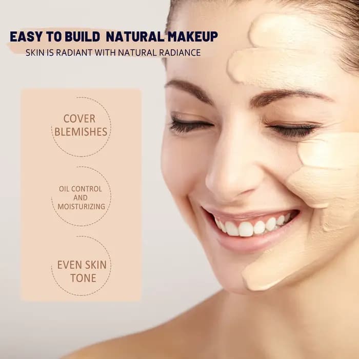 Crème CC réparatrice pour le visage : offre une couverture naturelle