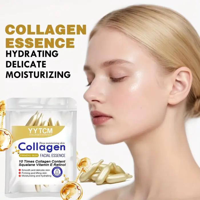 Essence raffermissante au collagène en capsules