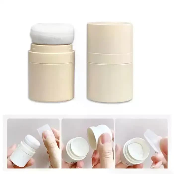 Mini boîte de poudre libre rechargeable vide de 10ml