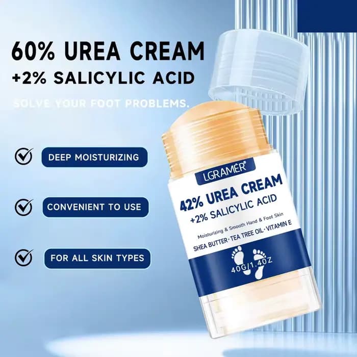 Crème pour les pieds à l'urée 42% + 2% acide salicylique soin hydratant intensif