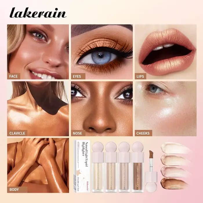 Surligneur liquide 4 couleurs
