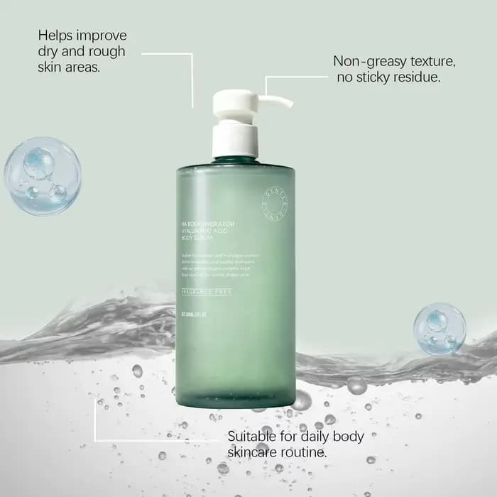 Sérum corporel à l'acide hyaluronique hydratant