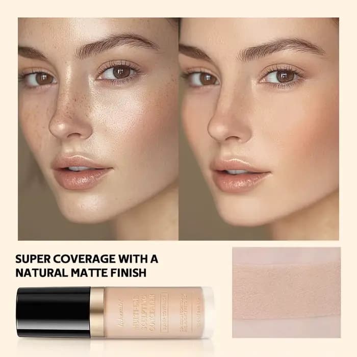 Fond de teint correcteur crème multi-usage sans huile longue durée couverture hydratante Contour surbrillance et retouche maquillage pour le visage