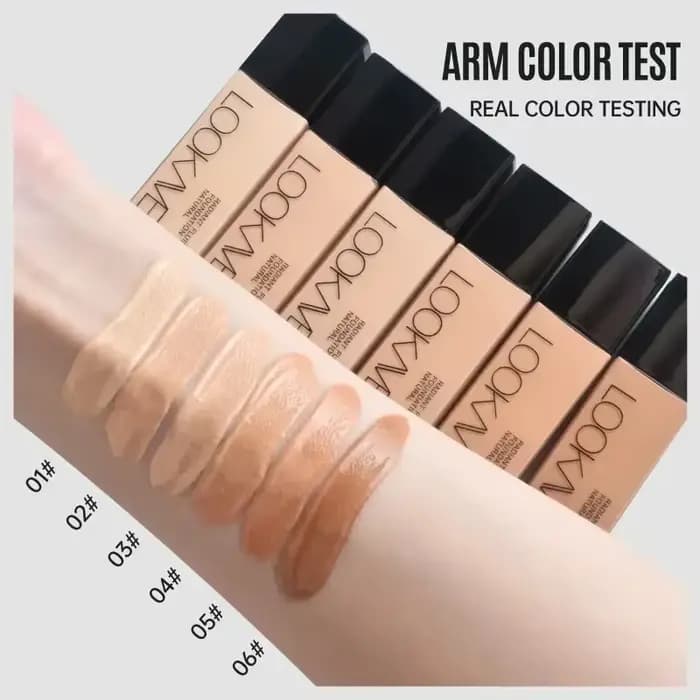 Fond de teint liquide à haute couverture pour longtemps
