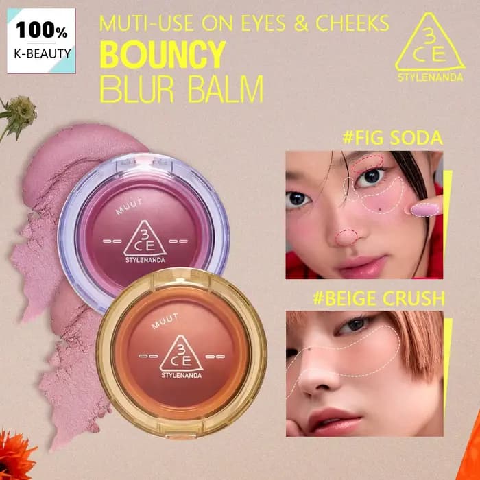 3CE Bouncy Blur Balm-MUUT