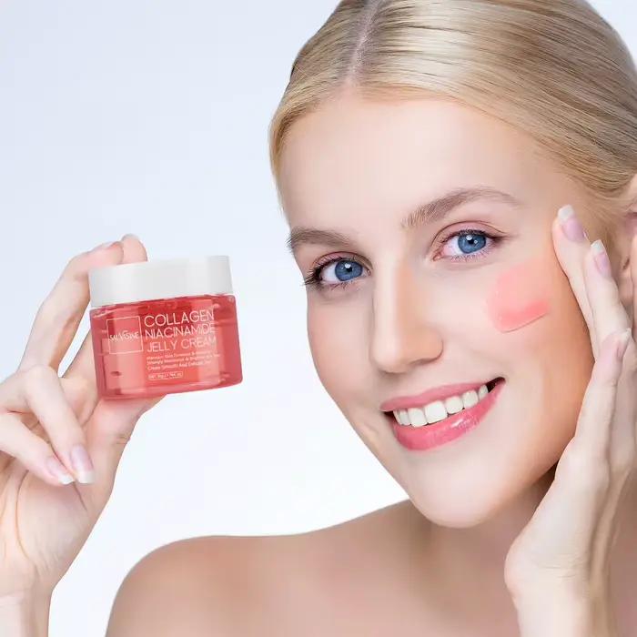 50g crème de gelée de collagène Niacinamide raffermissant apaisant hydratant Anti-âge fermeté hydratation soin de la peau 100ml Gel pour le visage