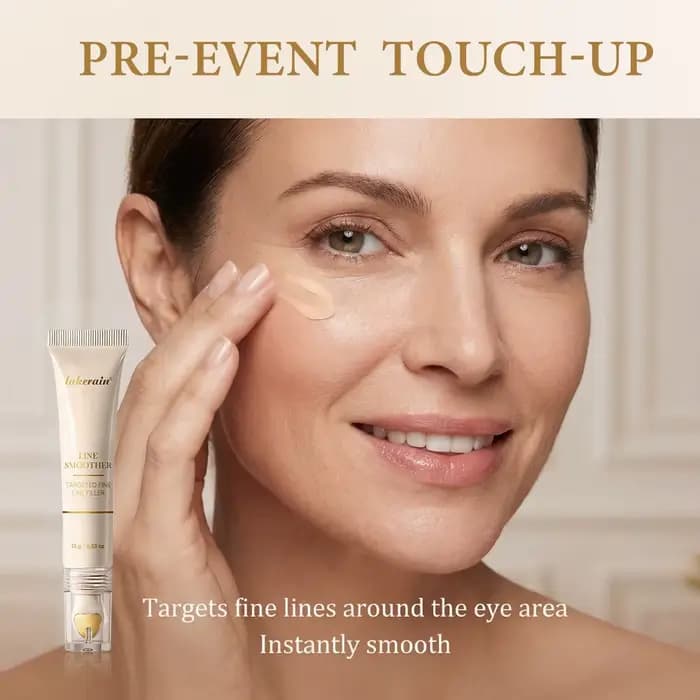 Base de maquillage teintée qui estompe les ridules