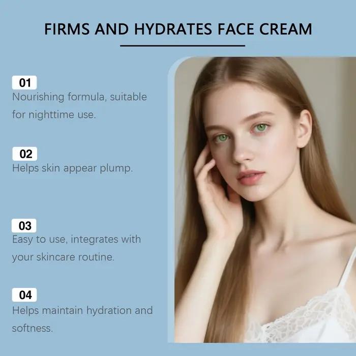 Crème pour le visage au peptide de cuivre GHK-Cu 60g