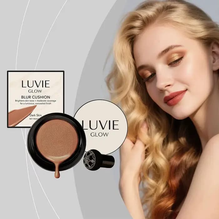 LUVIE GLOW hydratant champignon coussin d'air BB crème fond de teint éclaircissant imperméable avec correcteur Base de maquillage quotidien coréen