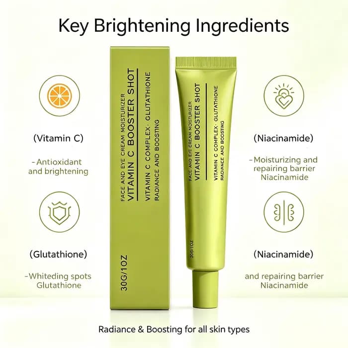 Crème pour le visage et les yeux à la vitamine C