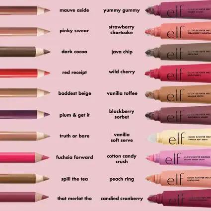 Huile à lèvres ultra-brillante ELF Makeup