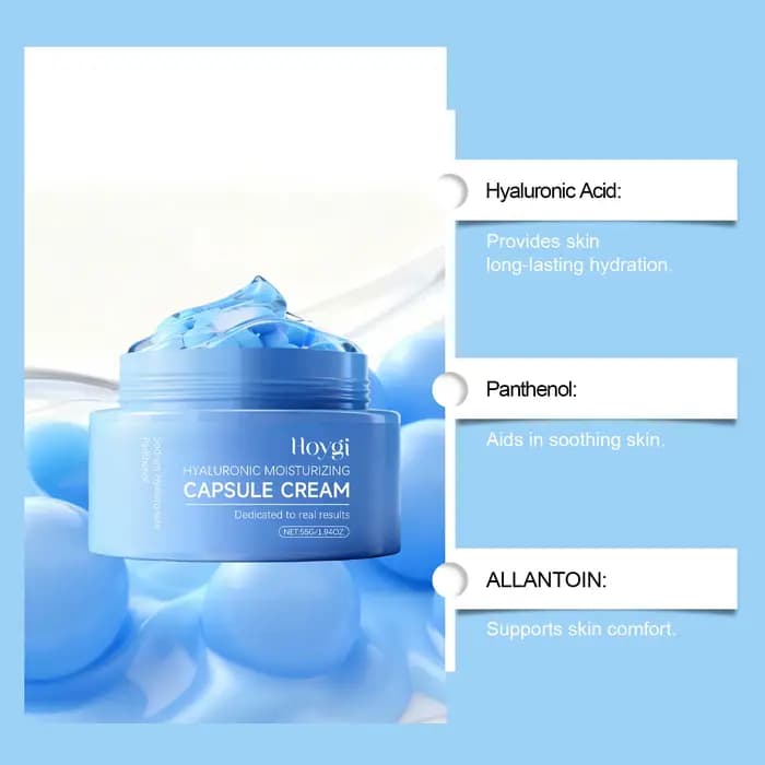 Crème Capsule hydratante à l'acide hyaluronique