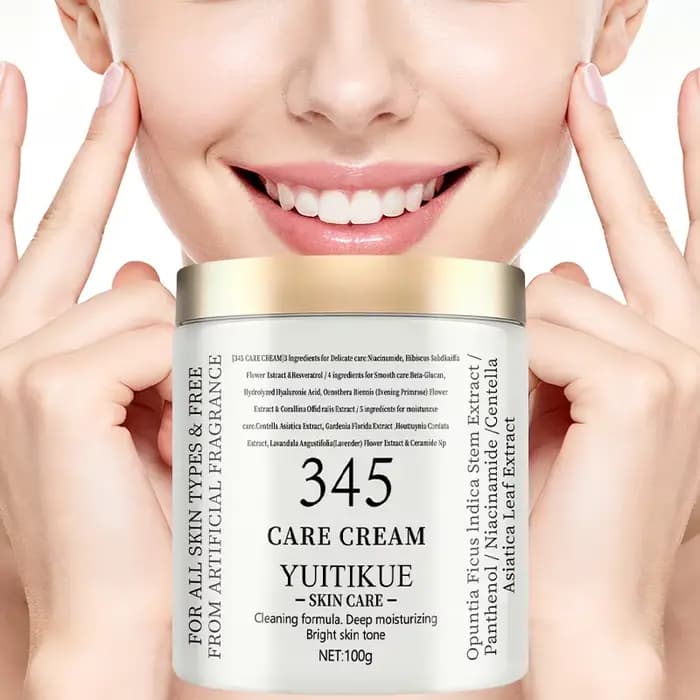  YUITIKUE 345 Crème de Soin 100g - Formule 3-en-1 : raffermit