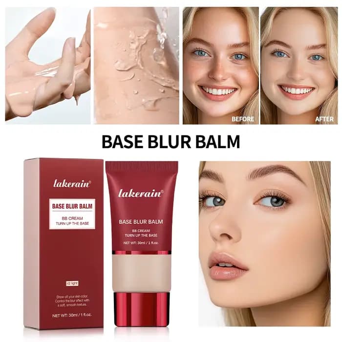 Tourner la BASE BLURRING FOUNDATION visage huile de contrôle longue durée fond de teint OS maquillage cosmétiques peau mate