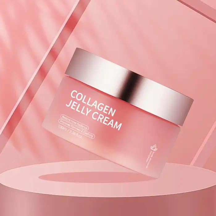 Crème à la gelée de collagène niacinamide raffermissante apaisante anti-âge fermeté hydratation nourrissante soins pour la peau du visage occasions spéciales