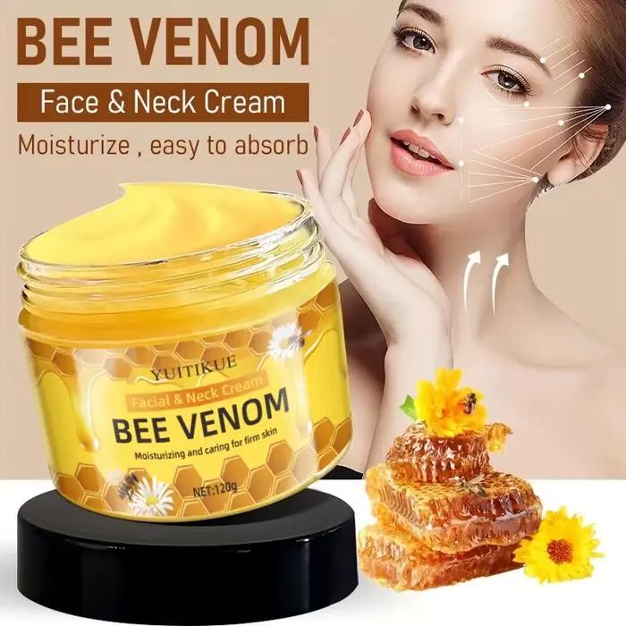 Crème visage et cou au venin d'abeille YUITIKUE 120g