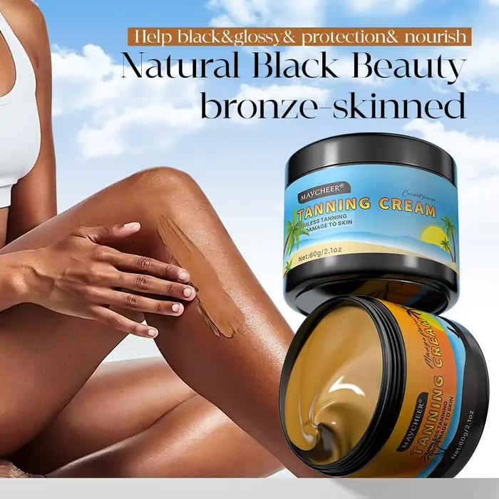 Crème bronzante naturelle