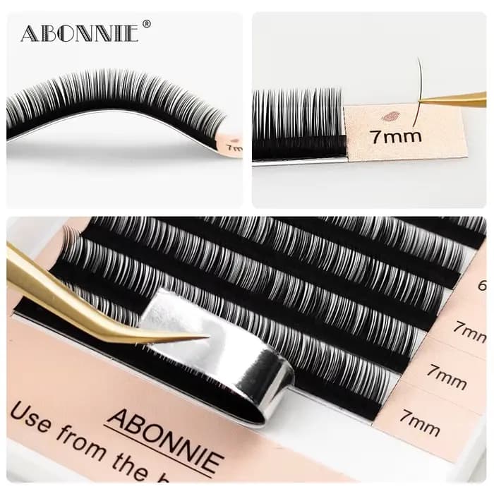 ABONNIE Extensions de cils inférieurs individuels