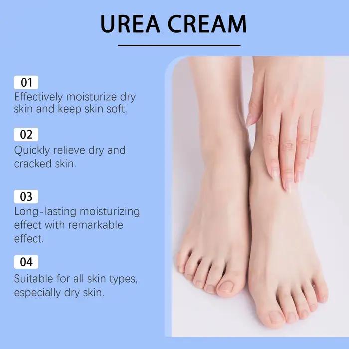Crème pour les pieds à l'urée