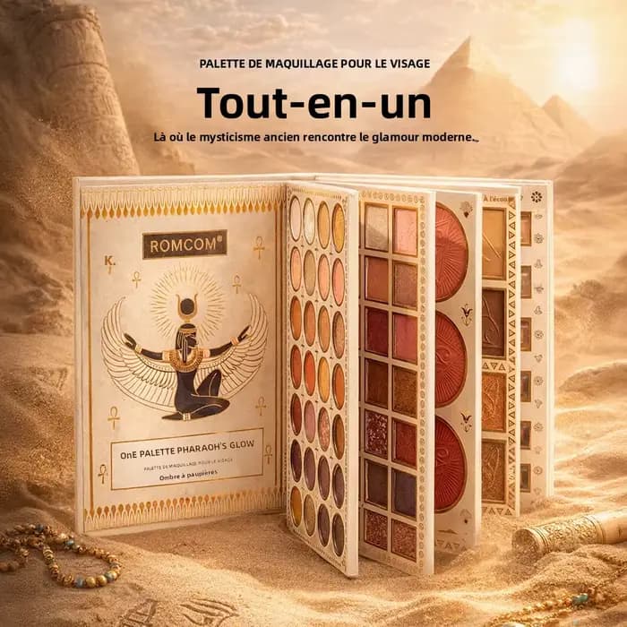 Kit de maquillage complet de style égyptien de qualité supérieure