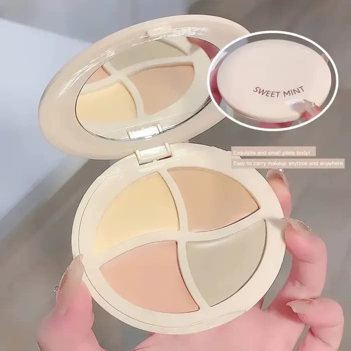 Palette de correcteurs multicolores pour le contouring