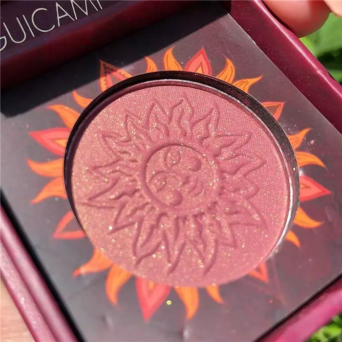 2019 nouvelle marque de maquillage bronzant Blush Palette visage