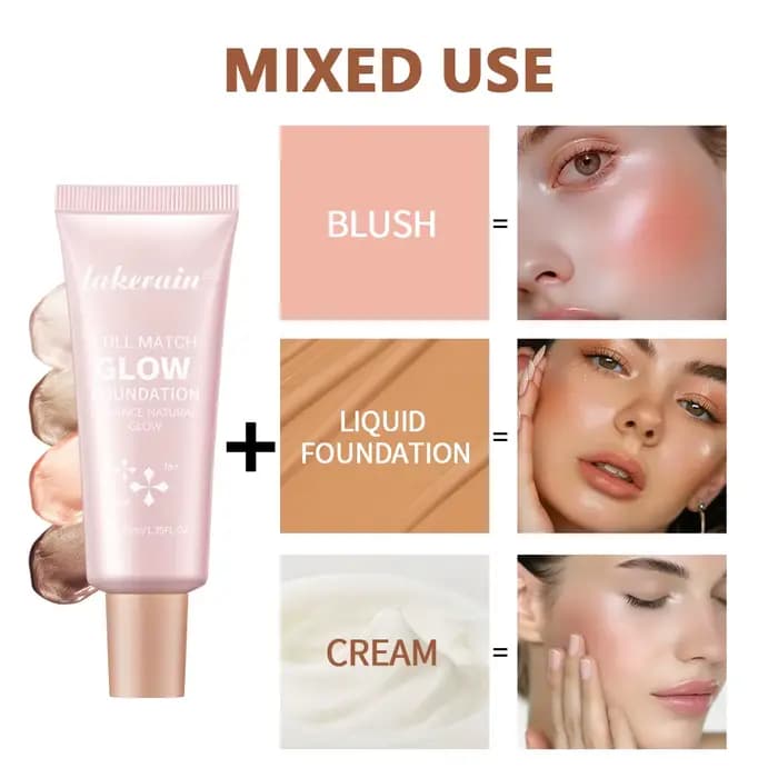 Illuminateur surligneur Paris maquillage véritable Match Lumi Glotion rehausseur de lueur naturelle gouttes bronzantes fond de teint lumineux