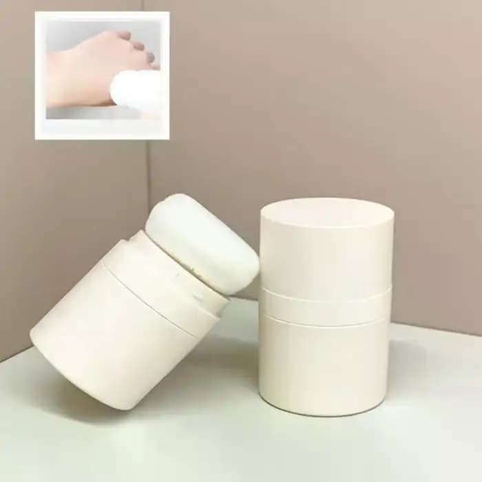 Mini boîte de poudre libre rechargeable vide de 10ml