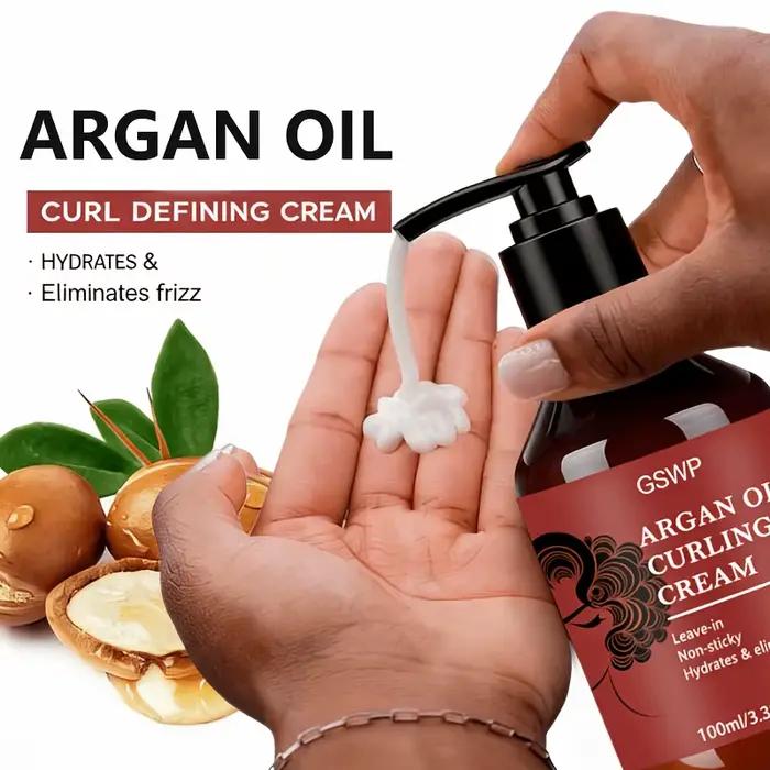 Crème coiffante à l'huile d'argan GSWP