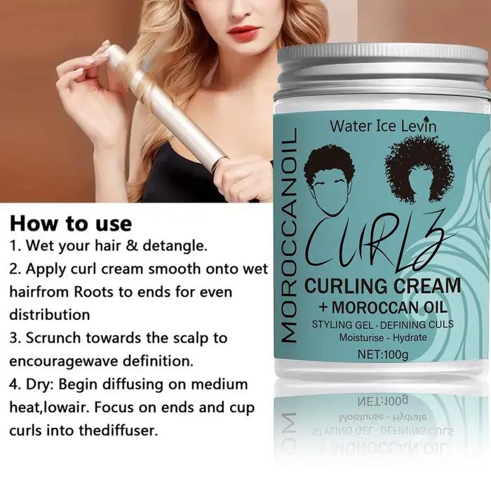 Crème pour Boucles à l'Huile de Coco - Définition