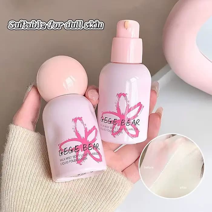 Fond de teint liquide Gege Bear Milk Mist Soft-Focus Flawless