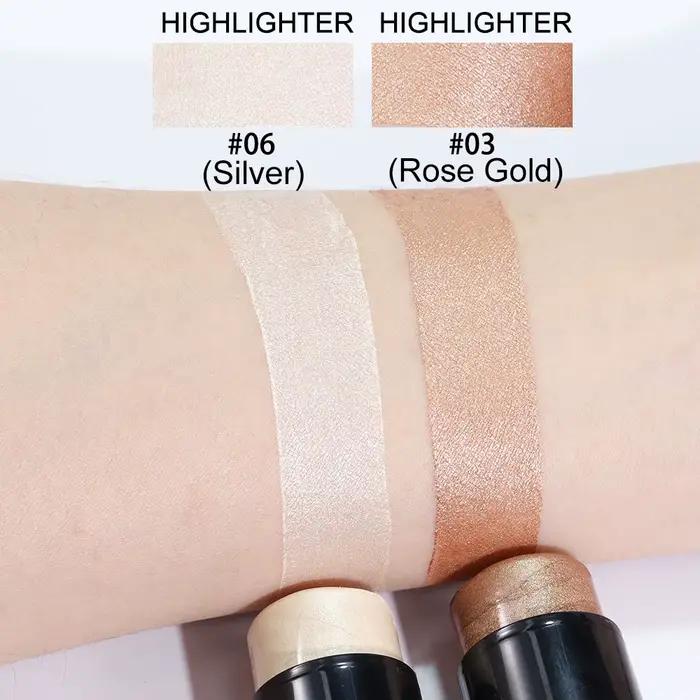 Bâton de mise en évidence et bronzage pour le visage