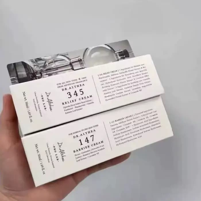Crème Apaisante Dr.Althea 345 – Soin Coréen pour la Peau avec Eau de Feuille d'Arbre à Thé et Niacinamide