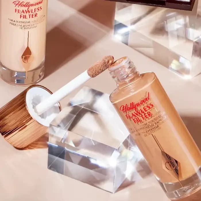 Charlotte Tilbury Beauty Magic Serum Hydrate Brighten Pre Makeup Highlighter Liquid Highlight Air Cushion Pen Gold Tube Lipstick