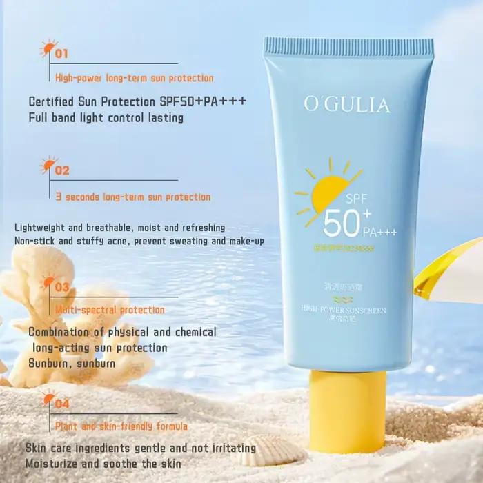 Crème solaire haute puissance 50g Texture claire