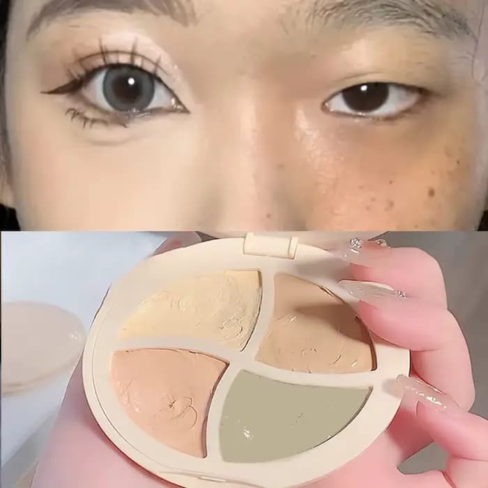 Palette de correcteurs imperméables 4 en 1