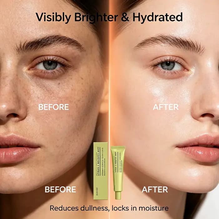 Crème pour le visage et les yeux à la vitamine C