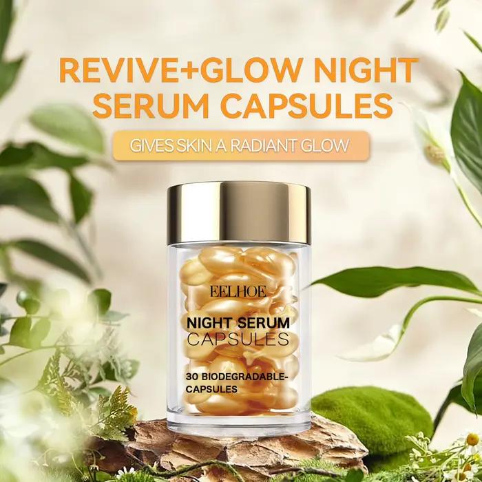 EELHOE vitamine C Anti-âge Capsules raffermissant élimination des rides resserrement hydratant taches de rousseur