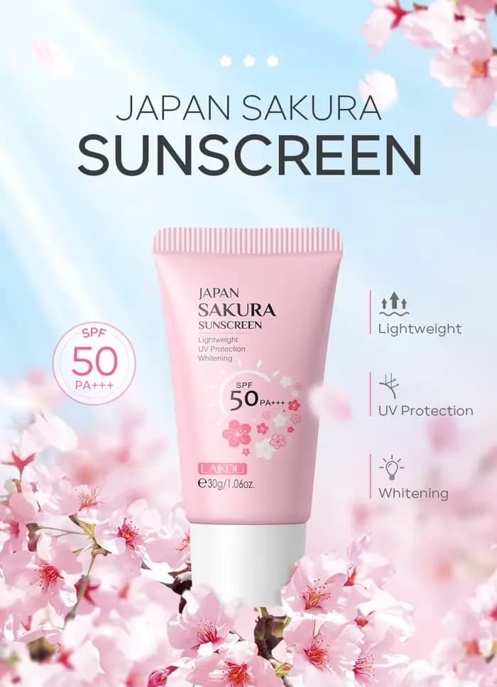 Laikou Sakura crème coréenne protecteur solaire visage bloqueur