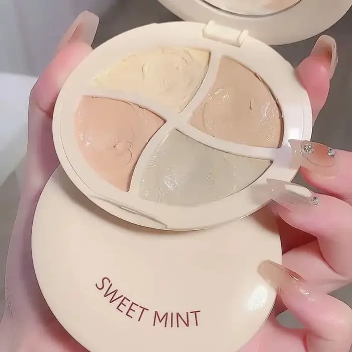 Palette de correcteurs multicolores pour le contouring