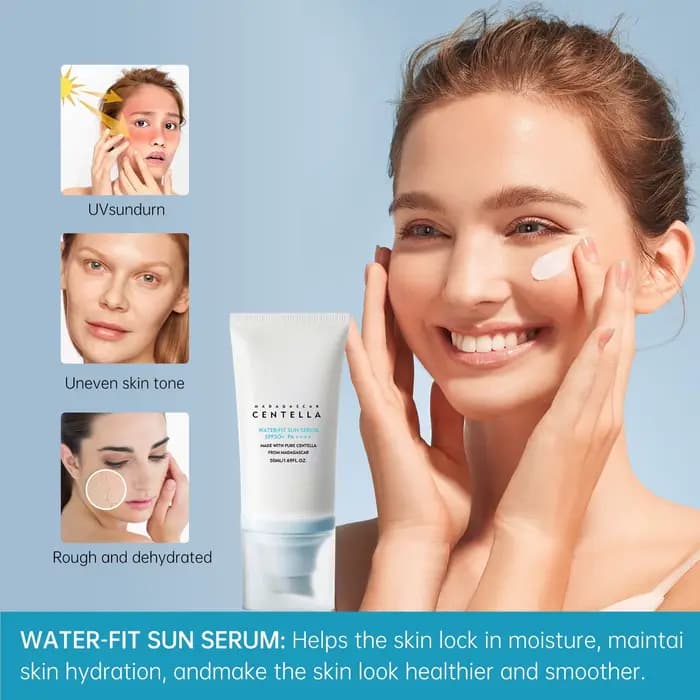 Crème solaire SPF50+ PA++++ avec Centella – Protection UV forte
