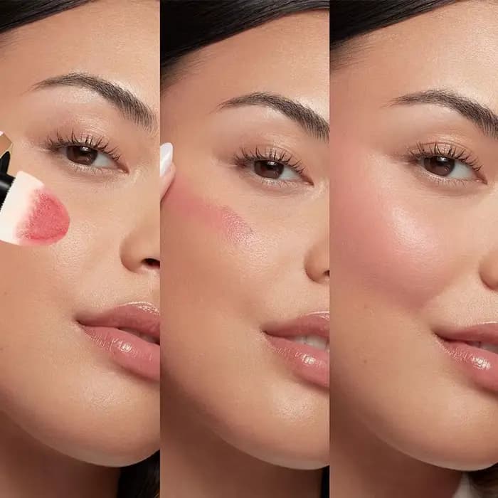 Crème de blush liquide 6 couleurs