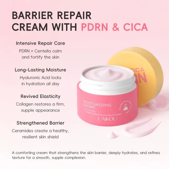 Crème hydratante LAIKOU PDRN CICA 30g