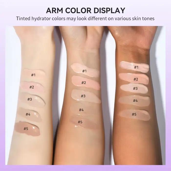 Maquillage hydratant teinté à forte couverture pour femmes