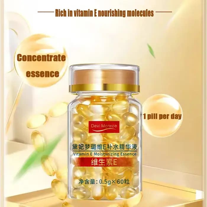 L'huile essentielle hydratante à la vitamine E